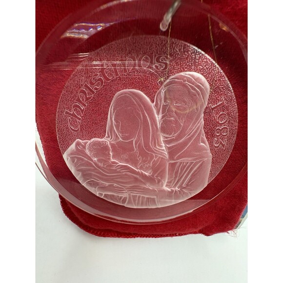 A Medley of Carols Lucite Christmas Ornaments Limited Edition Lot Of 5 -1980’s - Picture 5 of 10
